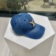 LV2023 new denim baseball cap, fisherman cap   baseball cap. Denim fabric, very nice   adjustable in the back.