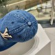 LV2023 new denim baseball cap, fisherman cap   baseball cap. Denim fabric, very nice   adjustable in the back.