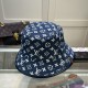 LV Louis Vuitton official website version of the shipment, the classic fisherman's hat, a very classic classic, popular retro beauty, available in all seasons, go out essential, very show face is small!