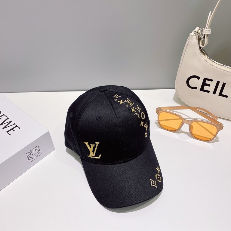 Louis Vuitton   LV baseball cap  , simple atmosphere full of personality Exquisite embroidery design Full of fashion sense   This hat is definitely worth getting!