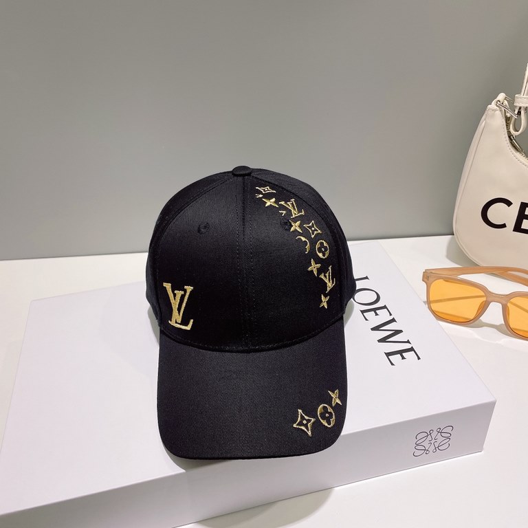 Louis Vuitton   LV baseball cap  , simple atmosphere full of personality Exquisite embroidery design Full of fashion sense   This hat is definitely worth getting!