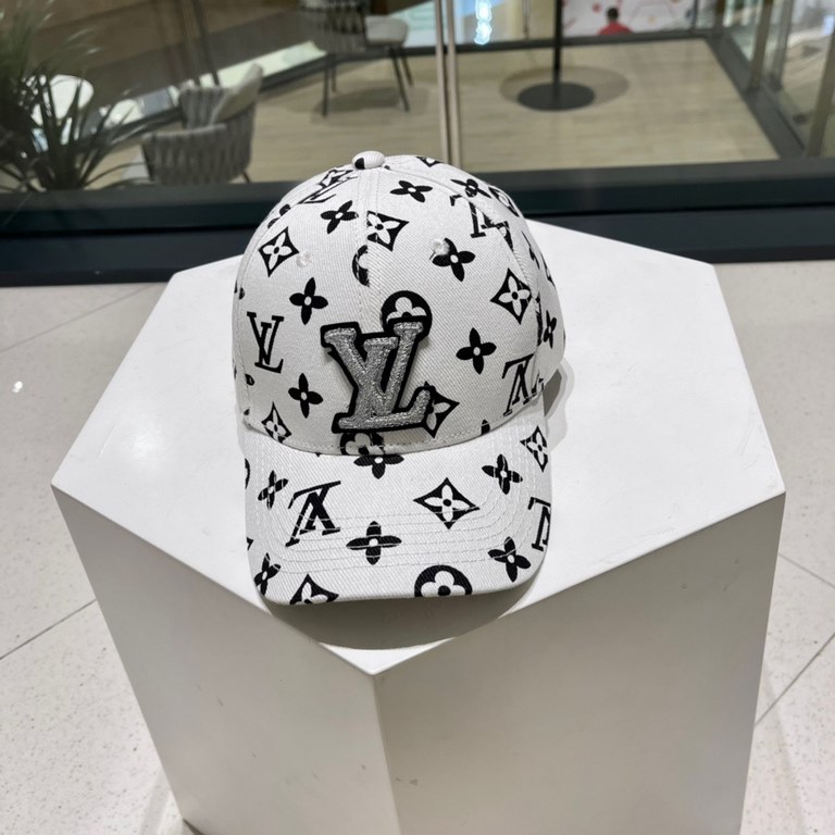 Louis Vuitton baseball cap LouisVuitton   new LV baseball cap, heavy construction   fall and winter series of high-end atmosphere, versatile models   men and women!