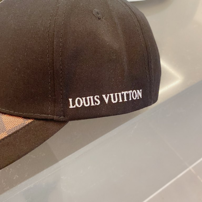 Lv Louis Vuitton Baseball Caps, Men's and Women's Duck Caps