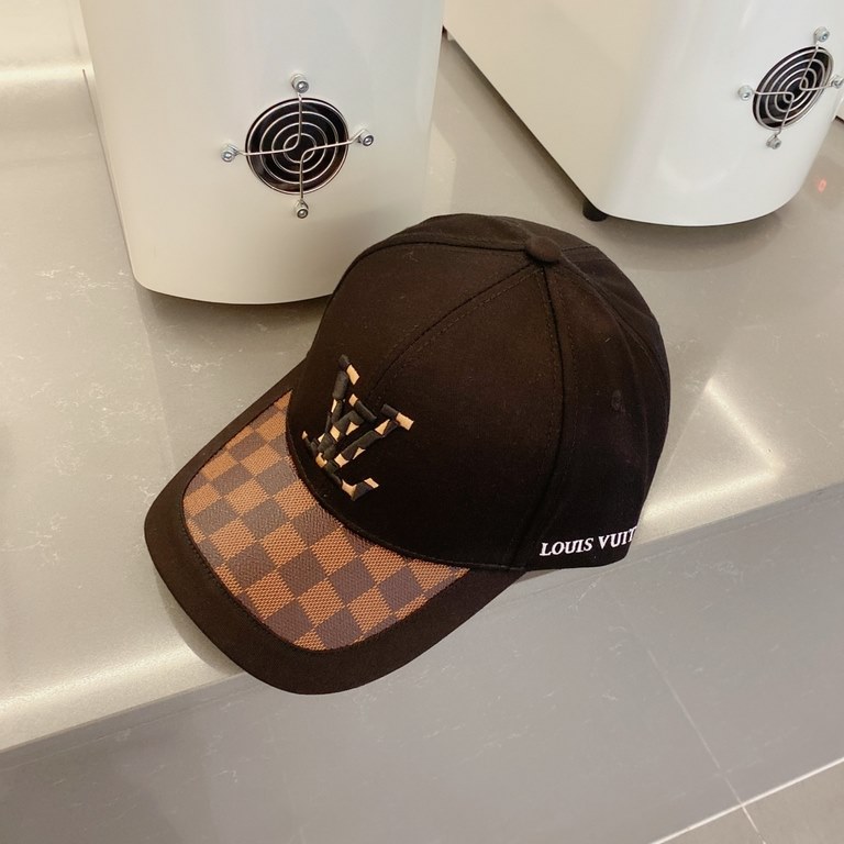 Lv Louis Vuitton Baseball Caps, Men's and Women's Duck Caps