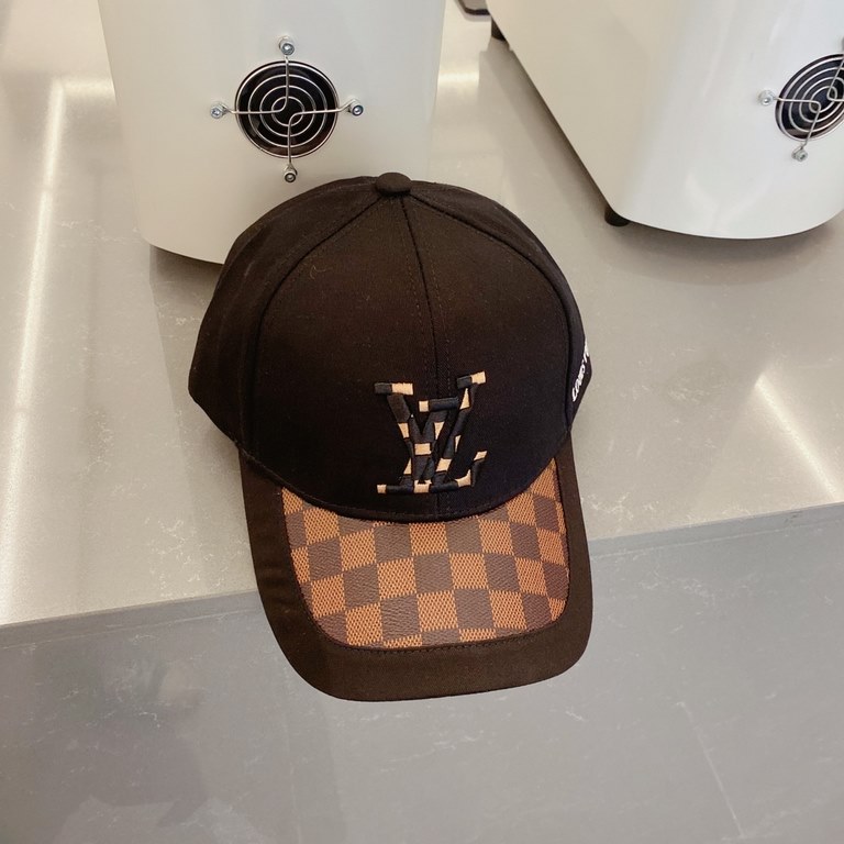 Lv Louis Vuitton Baseball Caps, Men's and Women's Duck Caps