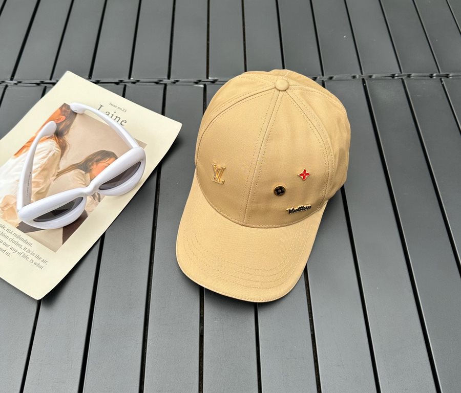 Louis Vuitton LouisVuitton   new LV baseball cap, heavy construction   perfect old flowers, high-end atmosphere, versatile models   men and women!