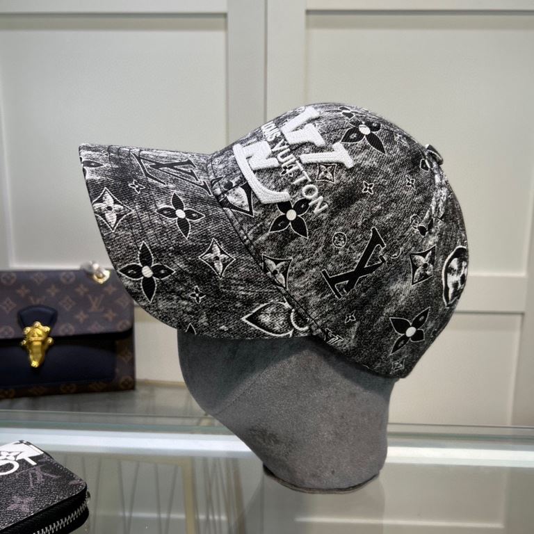 New! Louis Vuitton LouisVuitton   new LV baseball cap, heavy construction   early spring collection of high-end atmosphere, versatile models   men and women!