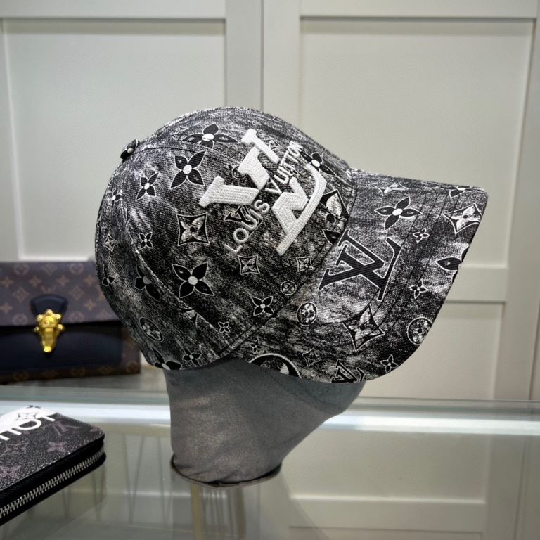 New! Louis Vuitton LouisVuitton   new LV baseball cap, heavy construction   early spring collection of high-end atmosphere, versatile models   men and women!