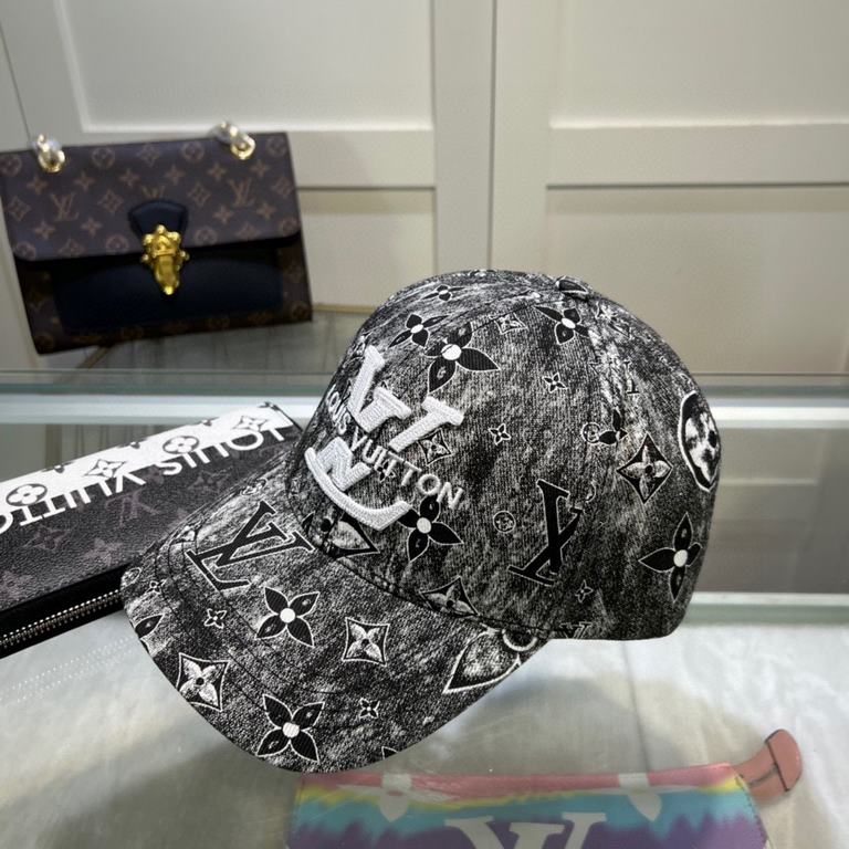 New! Louis Vuitton LouisVuitton   new LV baseball cap, heavy construction   early spring collection of high-end atmosphere, versatile models   men and women!