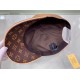 With box cloth bag, LV (Louis Vuitton) new original single baseball cap, old flower splicing, 11 open mold customized, the original printing satin fabric   counter old flower leather, workmanship is meticulous and perfec