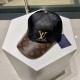 LouiVuittonLV   counter new Louis Vuitton home embroidery baseball cap, simple and generous Men and women universal sun hat.