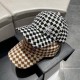 LV (Louis Vuitton) new original single baseball cap, old flower splicing, 11 open mold customized, original denim fabric   counter old flower leather, workmanship is meticulous and perfect, the quality is superb, the bas