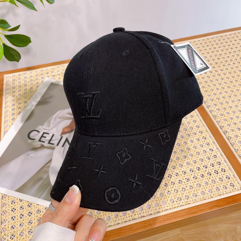 Louis Vuitton LV ~ 2023 spring and summer new explosive models of baseball caps  , the big models are super good with, hurry to get!