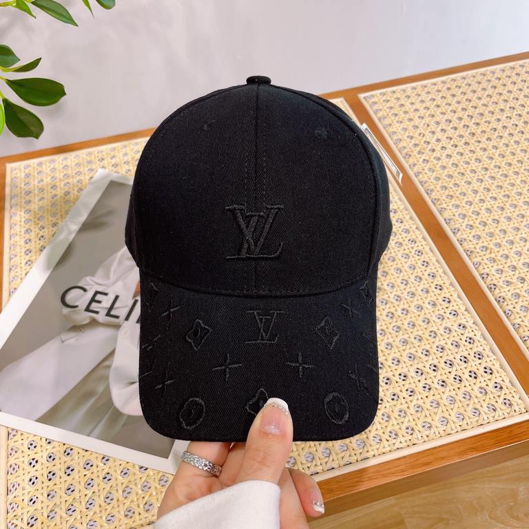 Louis Vuitton LV ~ 2023 spring and summer new explosive models of baseball caps  , the big models are super good with, hurry to get!