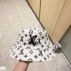 with dust bag [LV Louis Vuitton] 2023 summer new counter men and women's models visor hat hollow cap, the big name shipment, super convenient! Good ride! Out on the street must have