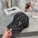 Louis Vuitton LV   new abrasive washed blue baseball cap, casual versatile Japanese system do old retro cowboy duck tongue cap, men and women with the same models