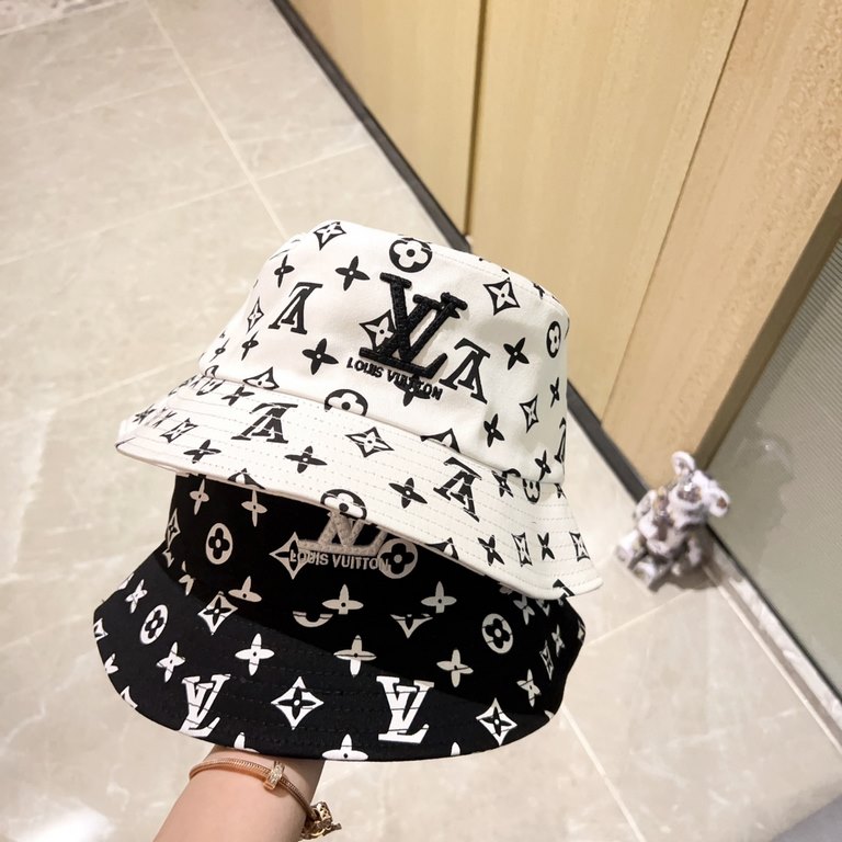 with dust bag [LV Louis Vuitton] 2023 summer new counter men and women's models visor hat hollow cap, the big name shipment, super convenient! Good ride! Out on the street must have