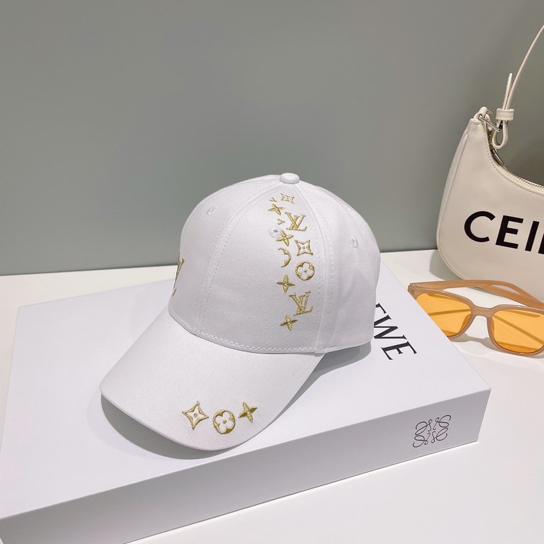 Louis Vuitton   LV baseball cap  , simple atmosphere full of personality Exquisite embroidery design Full of fashion sense   This hat is definitely worth getting!