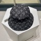 lv Louis Vuitton's latest patchwork denim fisherman's hat arrived    new fisherman's hat , novelty and fashion.