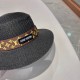 LV flat cap  flat straw hat  straw hat beach hat