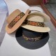 LV flat cap  flat straw hat  straw hat beach hat