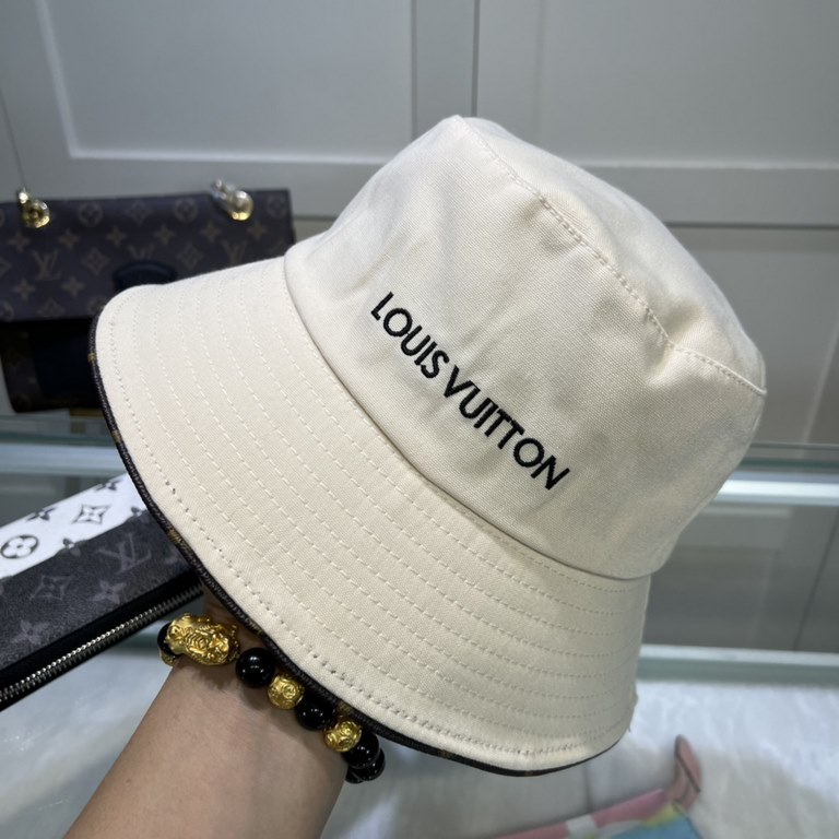 New! Louis Vuitton LouisVuitton   new LV baseball cap, heavy construction   fisherman series high-end atmosphere, versatile models   men and women!