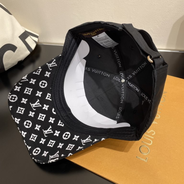 Louis Vuitton Baseball Cap LouisVuitton  New LV baseball cap, heavy duty  perfect embroidery, high end atmosphere, versatile models Universal for men and women!