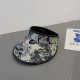 Lv new hair band sun hat, hollow top duck tongue hat two colors