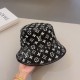 lv louis vuitton   newest snowflake pattern solo spliced fisherman's hat arrives   new fisherman's hat , novelty and fashion, sunshade and sunscreen.