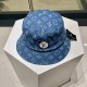 lv Louis Vuitton's latest patchwork denim fisherman's hat arrived    new fisherman's hat , novelty and fashion.