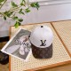 LV (Louis Vuitton) new original single baseball cap, 11 open mold customized, original printing satin fabric   counter old flower leather, meticulous and perfect workmanship, awesome quality, base head circumference 56, 