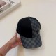 P LV Louis Vuitton  Baseball cap, made of fabric, exquisite workmanship, fashionable and trendy, easy to carry out of the house, versatile models.