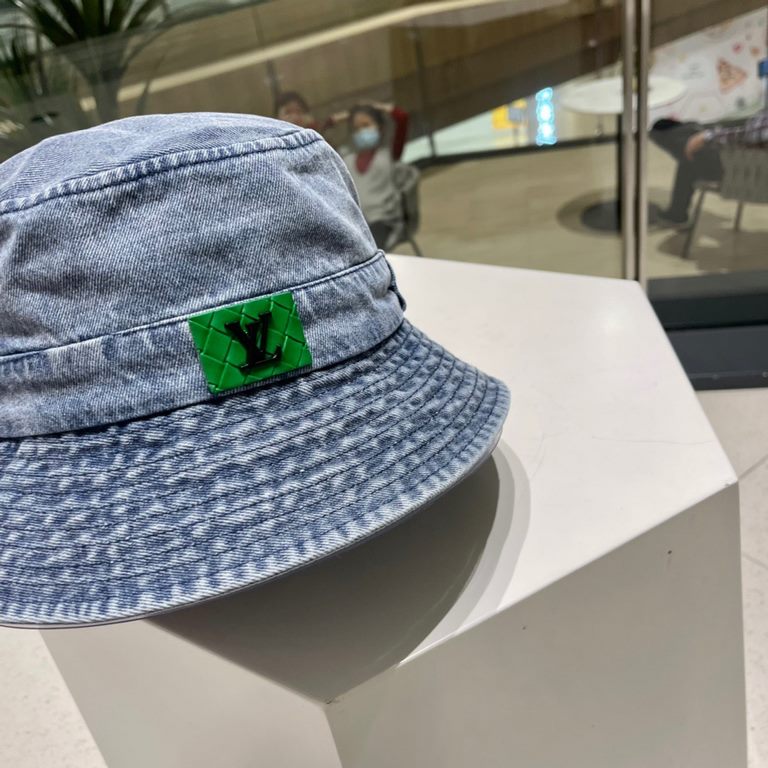 lv louis vuitton fisherman hat 2023 new washed and old Harajuku style sunshade basin hat summer sunscreen hat