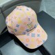 LV Louis Vuitton classic original single baseball cap 11 open mold ordering, the original counter long years burst version, the quality is superb, the basic head circumference of 56, the patch can be adjusted.