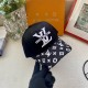 LouiVuittonLV   counter new Louis Vuitton home embroidery baseball cap, simple and generous Men and women universal baseball cap