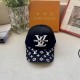 LouiVuittonLV   counter new Louis Vuitton home embroidery baseball cap, simple and generous Men and women universal baseball cap