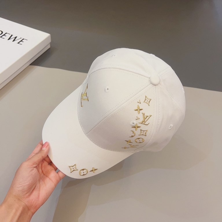 Louis Vuitton LV ~ 2023 spring and summer new explosive models of baseball caps  , the big models are super good with, hurry to get!