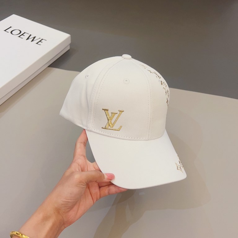 Louis Vuitton LV ~ 2023 spring and summer new explosive models of baseball caps  , the big models are super good with, hurry to get!