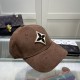 LouiVuittonLV  Counter new Louis Vuitton home embroidered baseball cap, simple and generous Men and women universal sun hat.