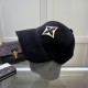 LouiVuittonLV  Counter new Louis Vuitton home embroidered baseball cap, simple and generous Men and women universal sun hat.