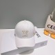 LV   counter new Louis Vuitton home embroidery baseball cap, simple and generous Men and women universal sun hat