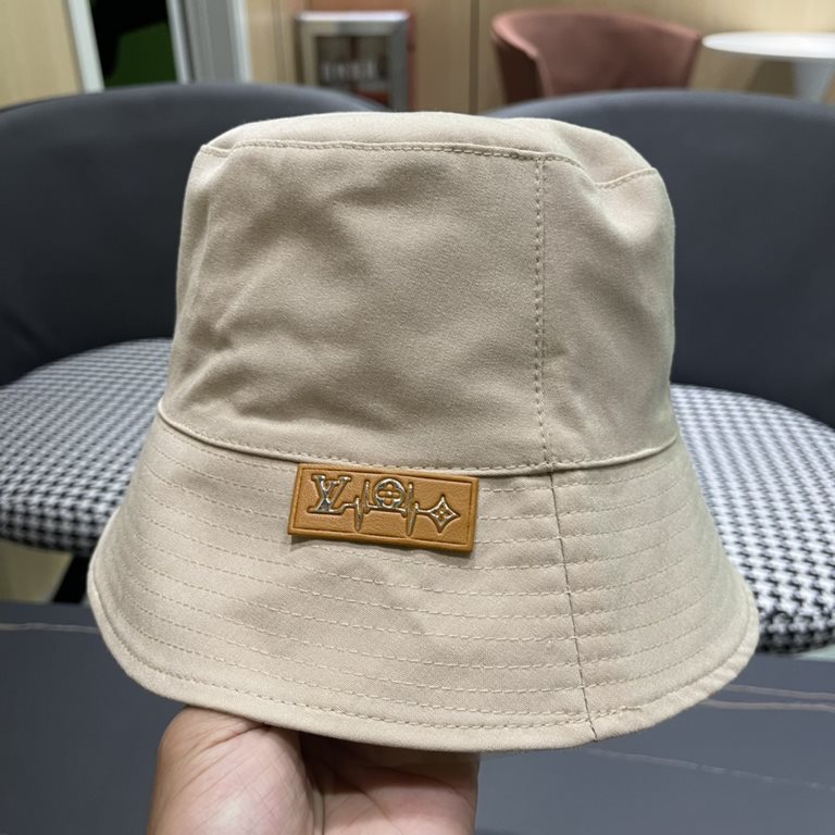 . Louis Vuitton LouisVuitton 2024 new LV fisherman's hat, heavy construction   fisherman series high-end atmosphere, versatile models