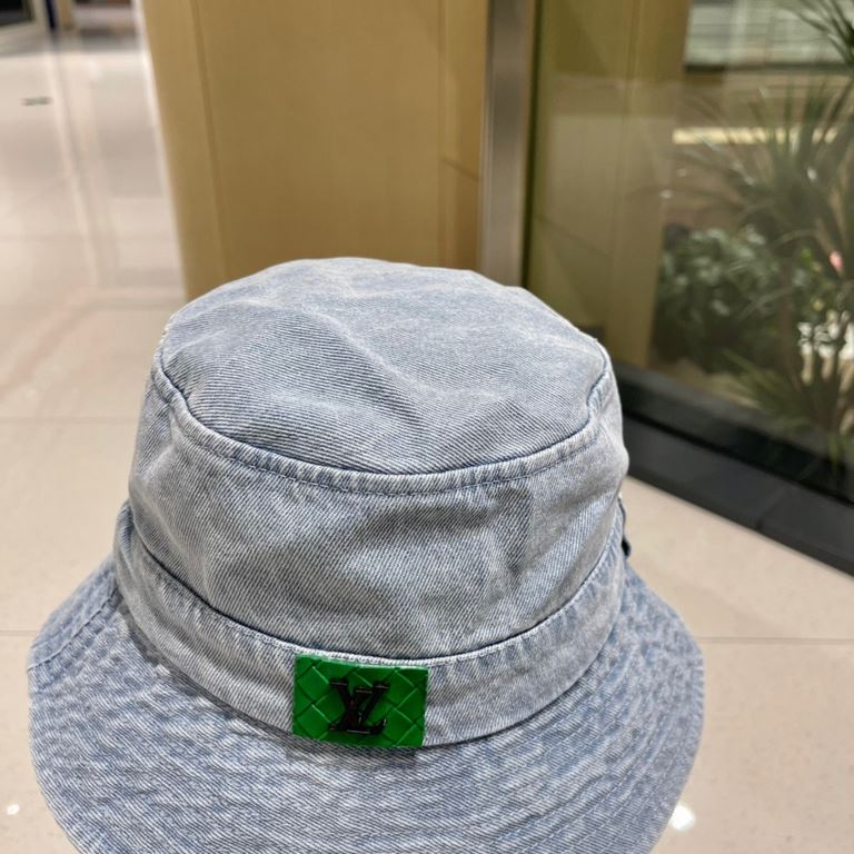 lv louis vuitton fisherman hat 2023 new washed and old Harajuku style sunshade basin hat summer sunscreen hat