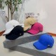 Louis Vuitton LV   Milan counter new hat female foreign full embroidery baseball cap, show face small shade sun protection