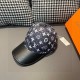 LV (Louis Vuitton) new original single baseball cap.With box cloth bag, LV (Louis Vuitton) new original single baseball cap, cowhide splicing, 11 open mold customized, original denim fabric, workmanship is meticulous and