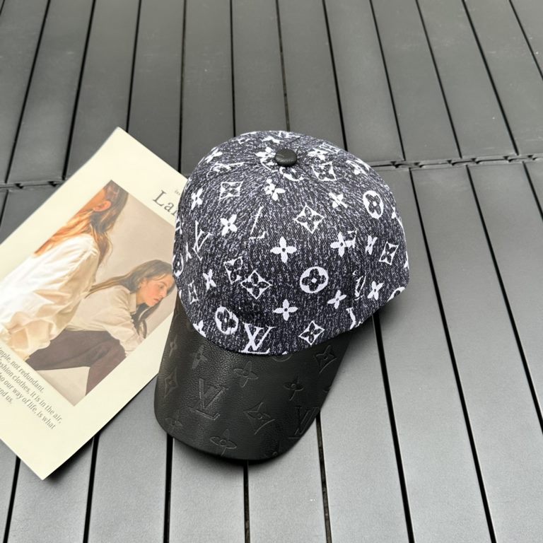 Louis Vuitton Baseball Cap LouisVuitton   New LV baseball cap, heavy construction   perfect old flowers, high-end atmosphere, versatile models   men and women!