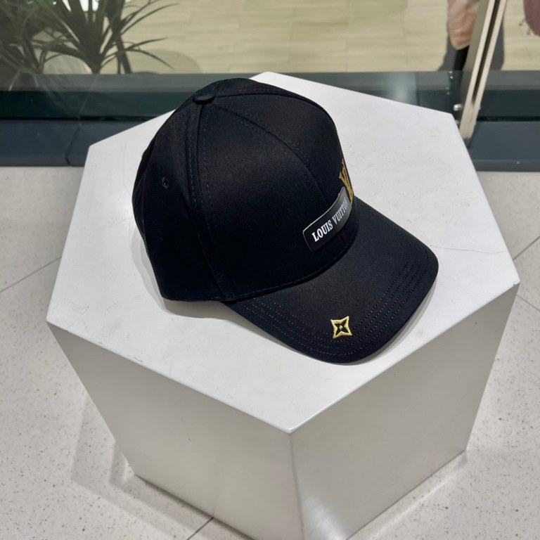 LV Louis Vuitton new duck tongue cap, men's and women's baseball cap, head circumference 57cm