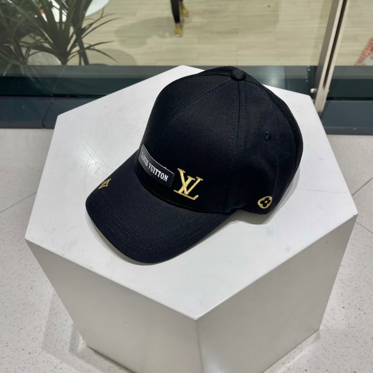 LV Louis Vuitton new duck tongue cap, men's and women's baseball cap, head circumference 57cm