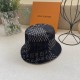 LV Donkey's House Louis Vuitton Old Fashioned Fisherman's HatBlue, black, 2 colors in stock, fully labeled.