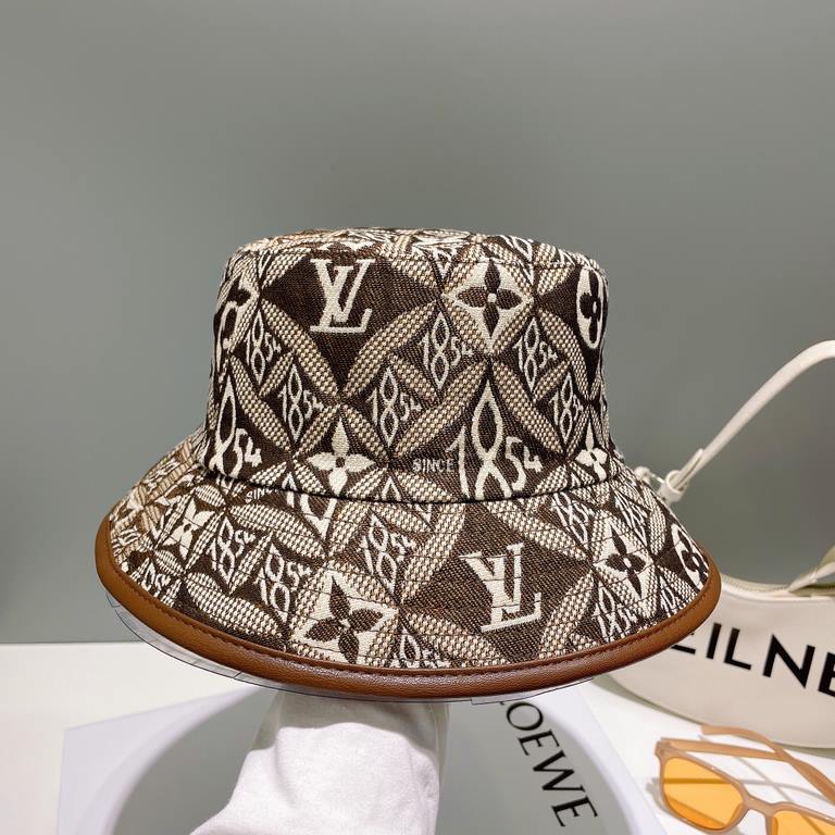 New! Louis Vuitton LouisVuitton   new LV fisherman hat heavy industry to build   fisherman series high-end atmosphere, versatile models   men and women!